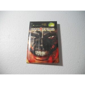 RARE Vintage Tao Feng Fist of the Lotus Microsoft Xbox Advertising Pin Button